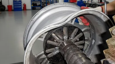 Professional car body repair and straightening service